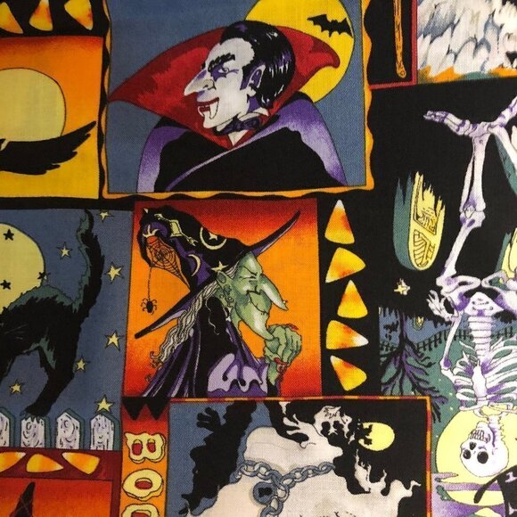 Halloween Quilt Fabric - Alexander Henry OOP - Picture 3 of 6